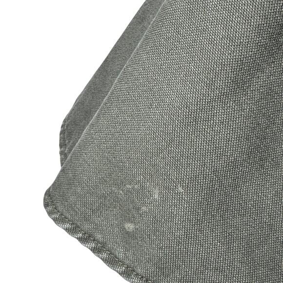 LL Bean Hurricane Shirt Men’s Large Green Plaid Lining Long Sleeve Button-Up - Picture 10 of 10